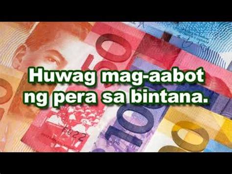 pamahiin sa pera|Pamahiin: Huwag Mag.
